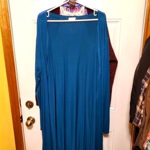 #3 -Blue Tile teal duster